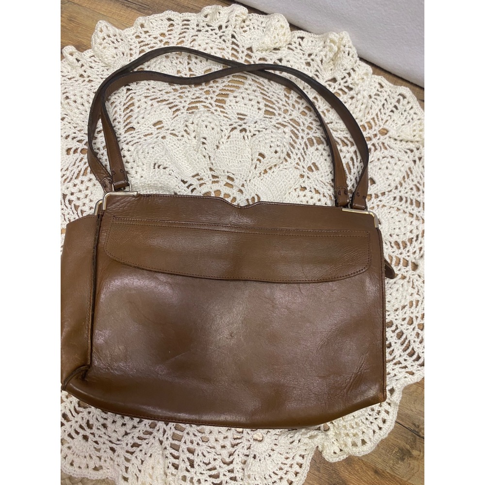 Ronay Brown Leather‎ Everyday Tote Bag